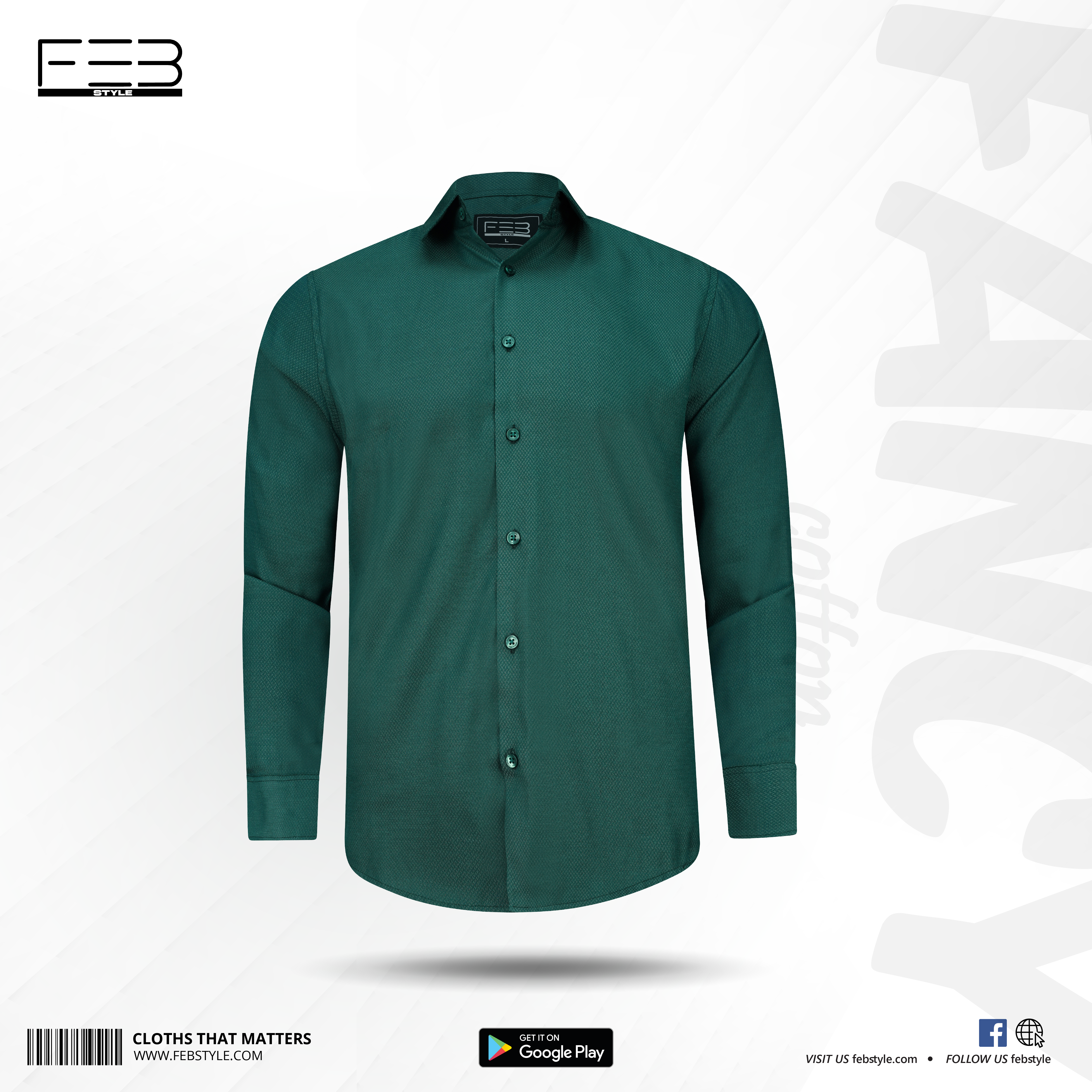 Casual Fancy Cotton (Green) ST-F2012