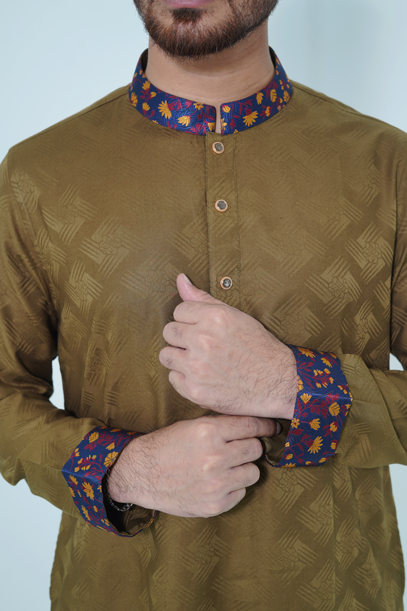 Jacquard Olive Garden PN-F5013